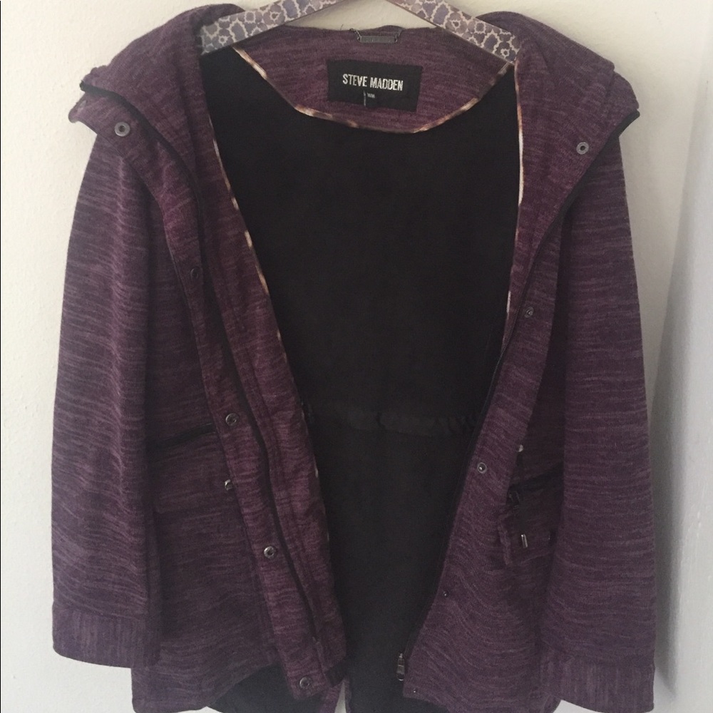 Purple Steve Madden Coat